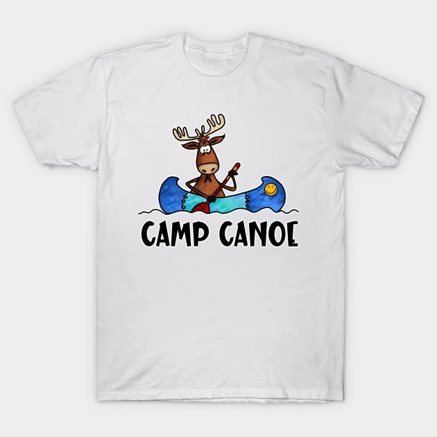 Camp Canoe T-Shirt by Corrie Kuipers